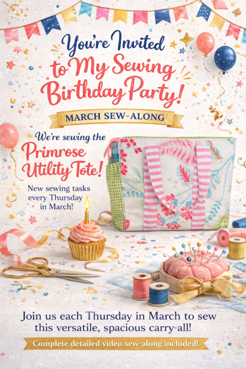 🎉 Join Us for a March Sewing Challenge! (+ Win $50!)
