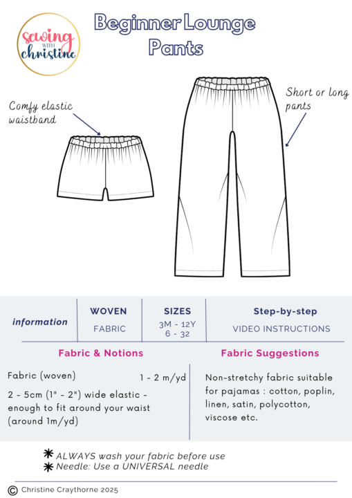 What should your first sewing project be?