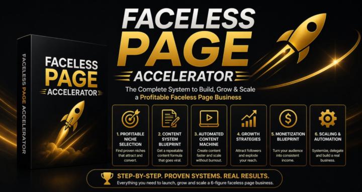 Faceless Page Accelerator