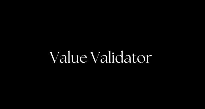 Value Validator