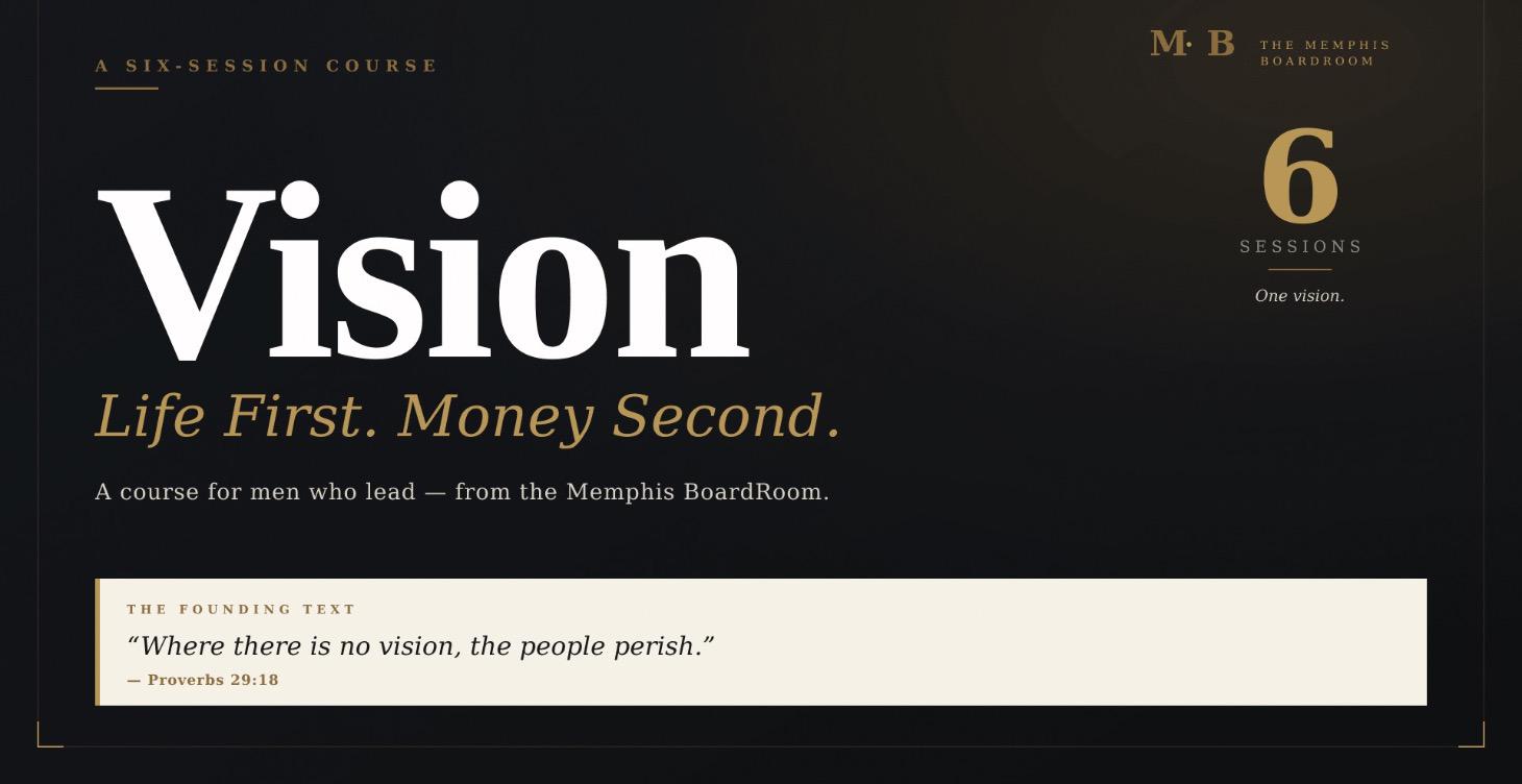 Life First. Money Second..