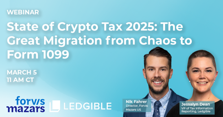 State of Crypto Tax 2025: The Great Migration From Chaos to Form 1099