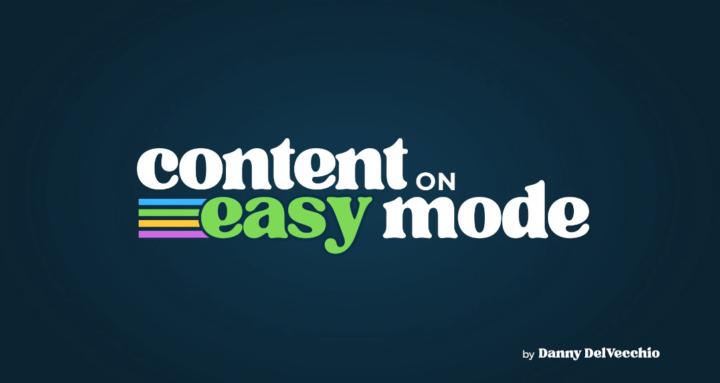 Content on Easy Mode