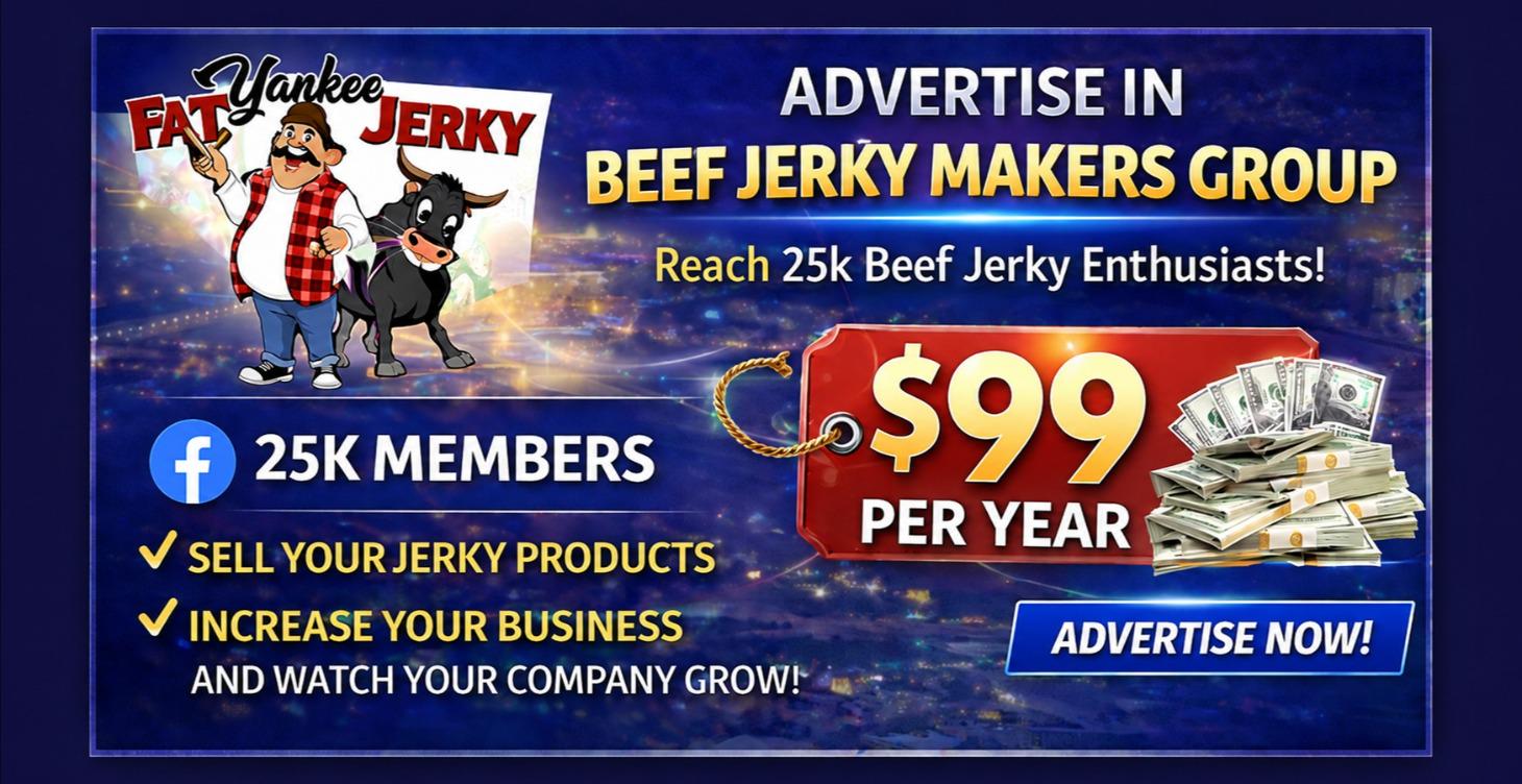 Advertise in Beef Jerky Makers Group