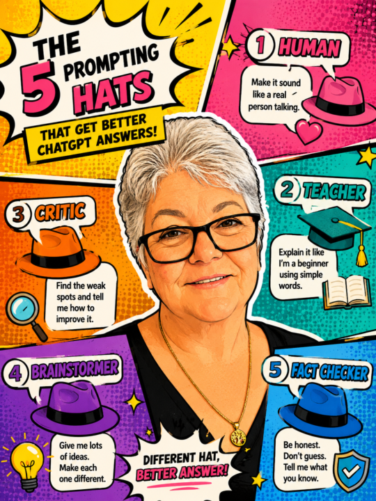 🎩 The 5 Prompting Hats That Will Instantly Improve Your ChatGPT Results