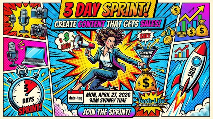 3 Day Sprint starts Tomorrow at 9am (check Calendar for your timezone)