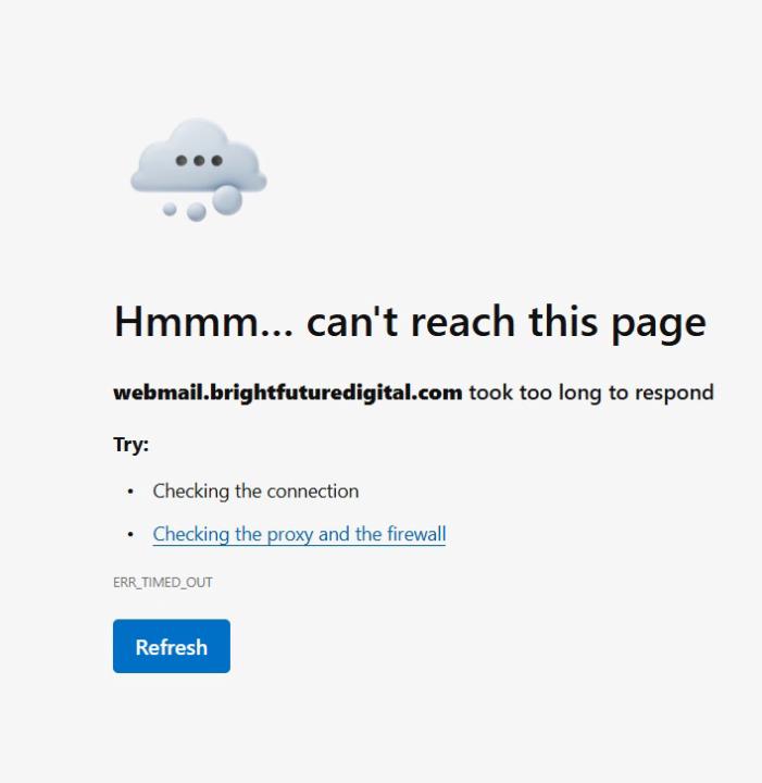 EMAIL LOGIN NOT WORKING