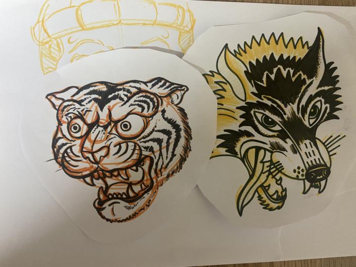 Day 3 learning tattooing 
