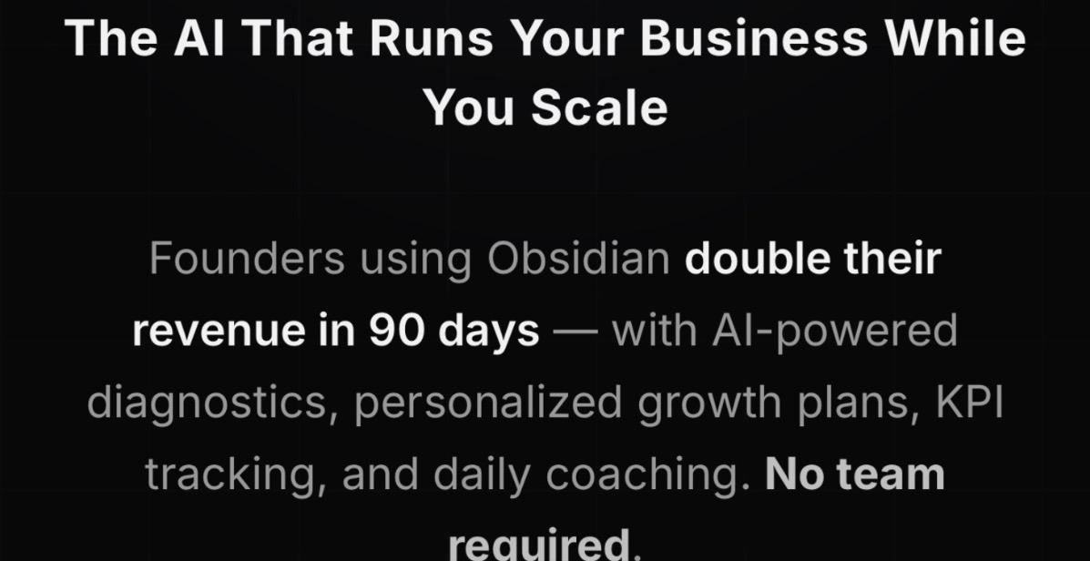 Use Obsidian To Start Your Business