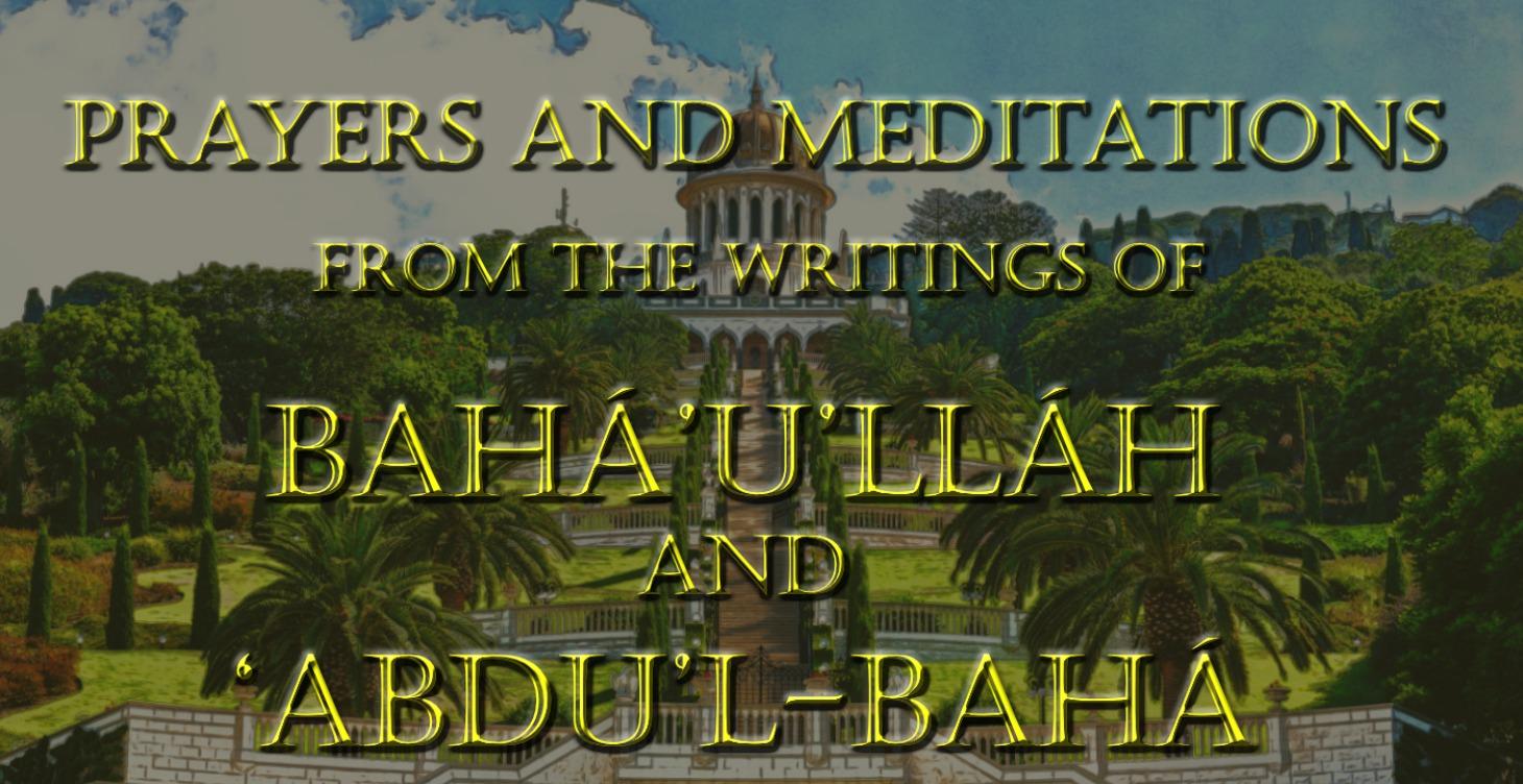 Prayers and Meditations