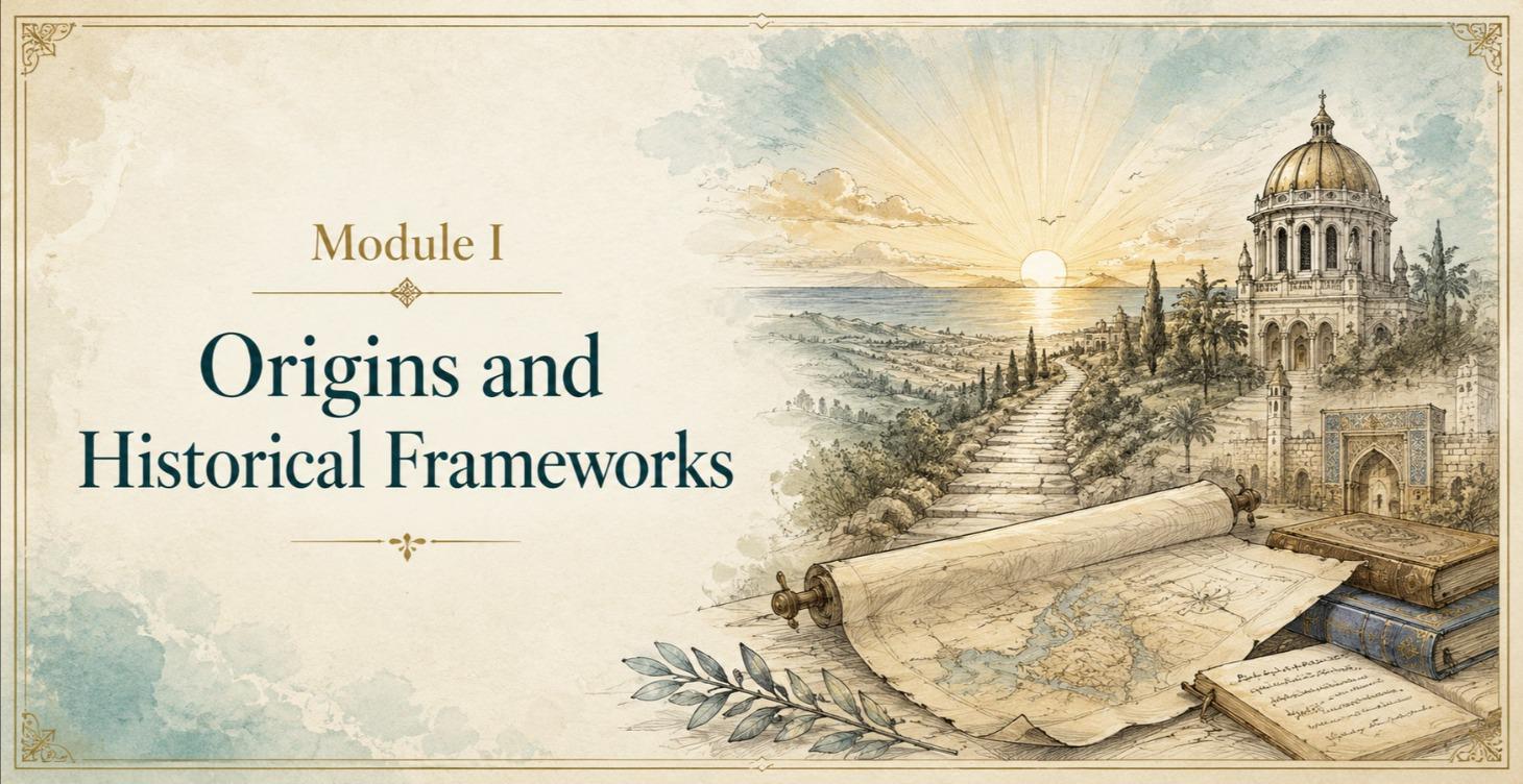 Module I: Origins and Historical Frameworks