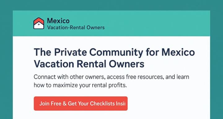 Mexico Vacation Rental Owners