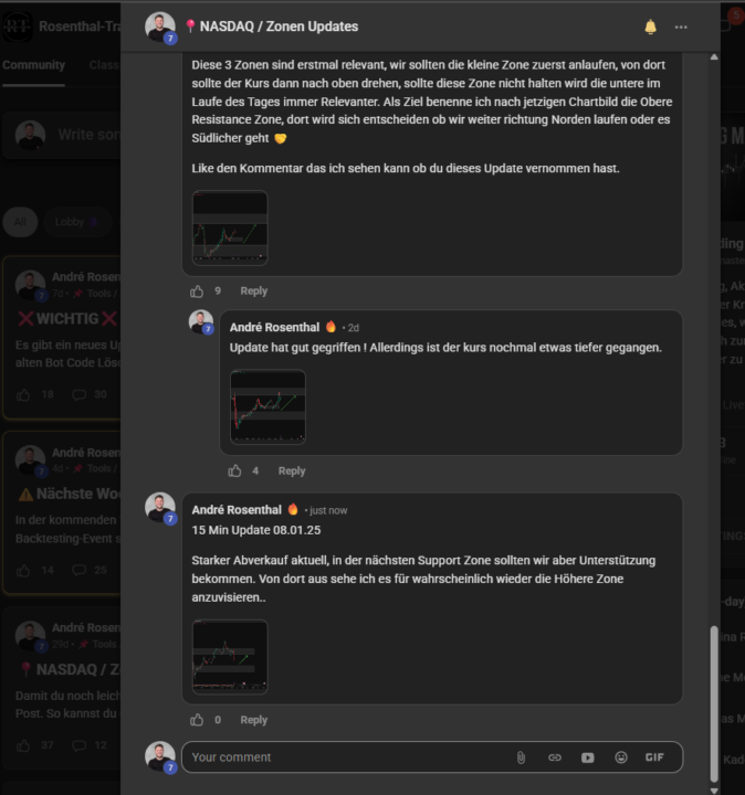 Zonen Update Reminder