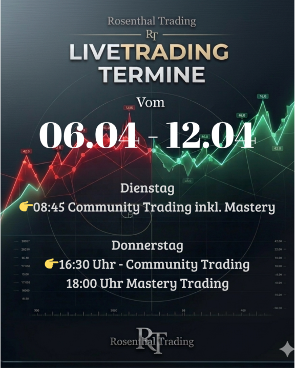 ⏰Livetrading Termine von 06.04 - 12.04