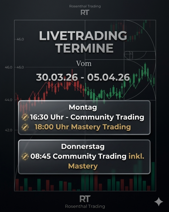 ⏰Livetrading Termine 30.03 -05.04 