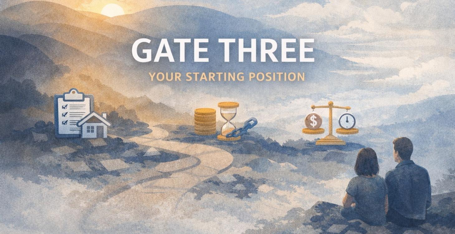 Gate Three - Your Starting Position