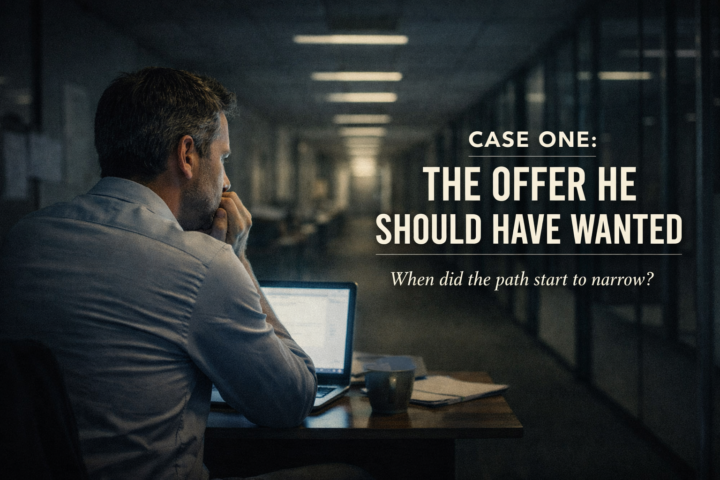 Case One: The Offer He Should Have Wanted