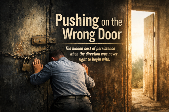 Pushing on the Wrong Door