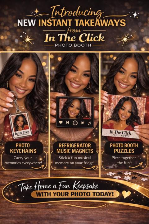 Instant Photo Booth Takeaways.