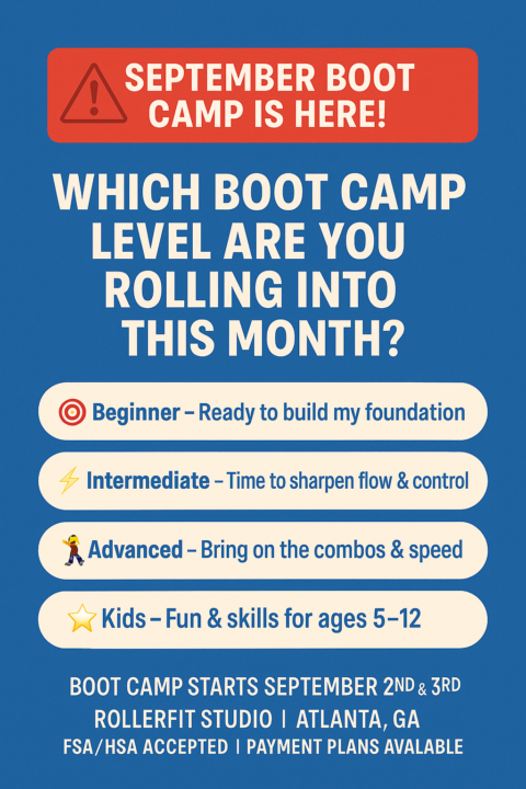 🛼 Which Boot Camp level are you rolling into this month?
