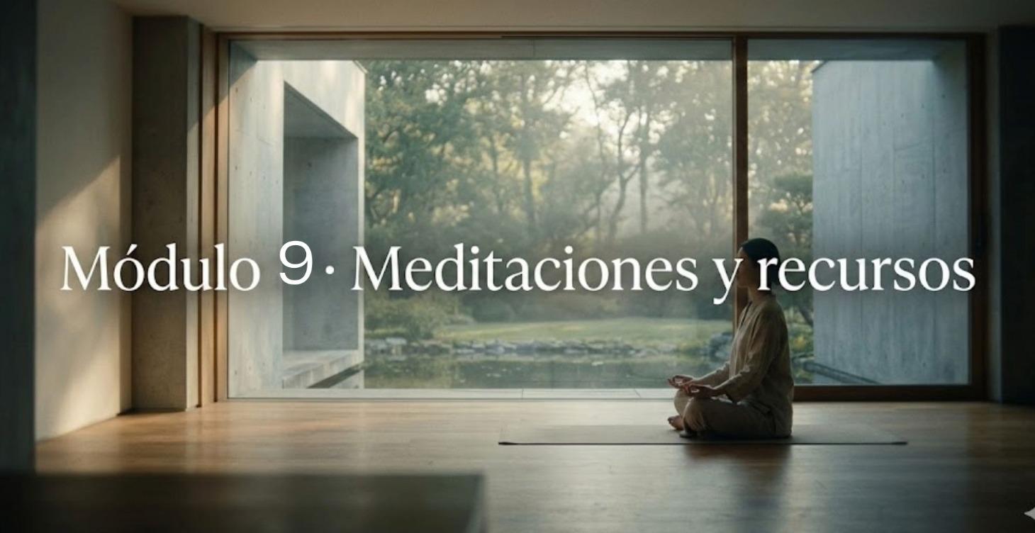 MÓDULO 9 · MEDITACIONES,  RECURSOS
