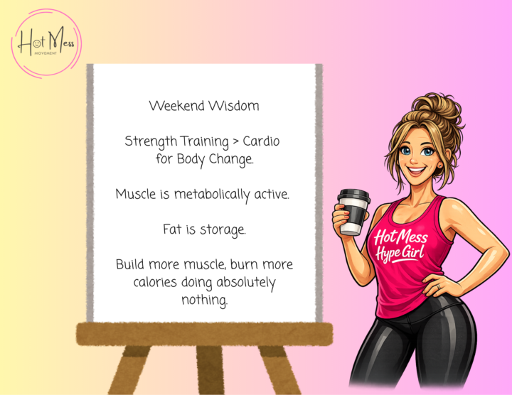 Hot Mess Hype Girl - Weekend Wisdom Feb 14