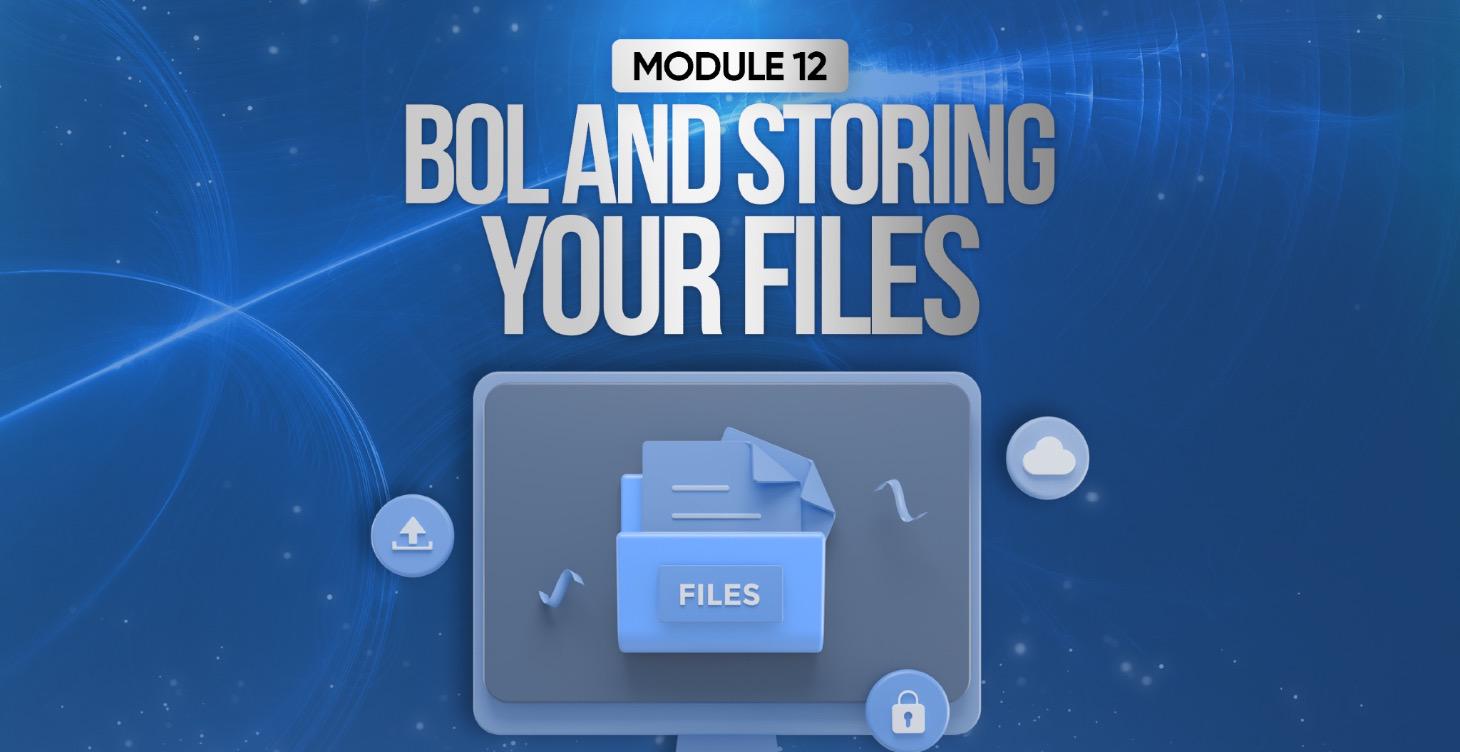 Module 12: BOL + Back Office System