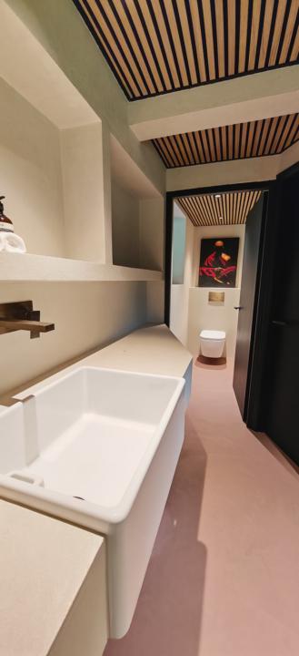 Utility room in Microcement 