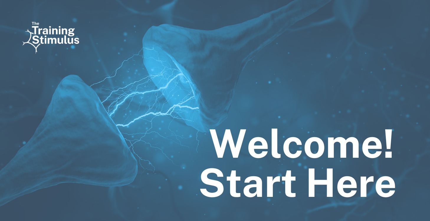 Welcome! Start Here 💪