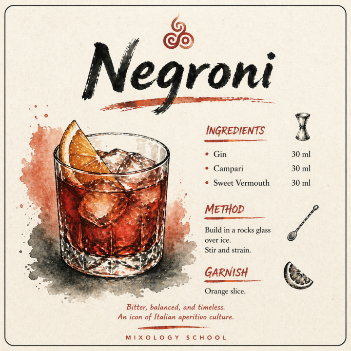 🍸 Classic Cocktail of the Day #1 — Negroni