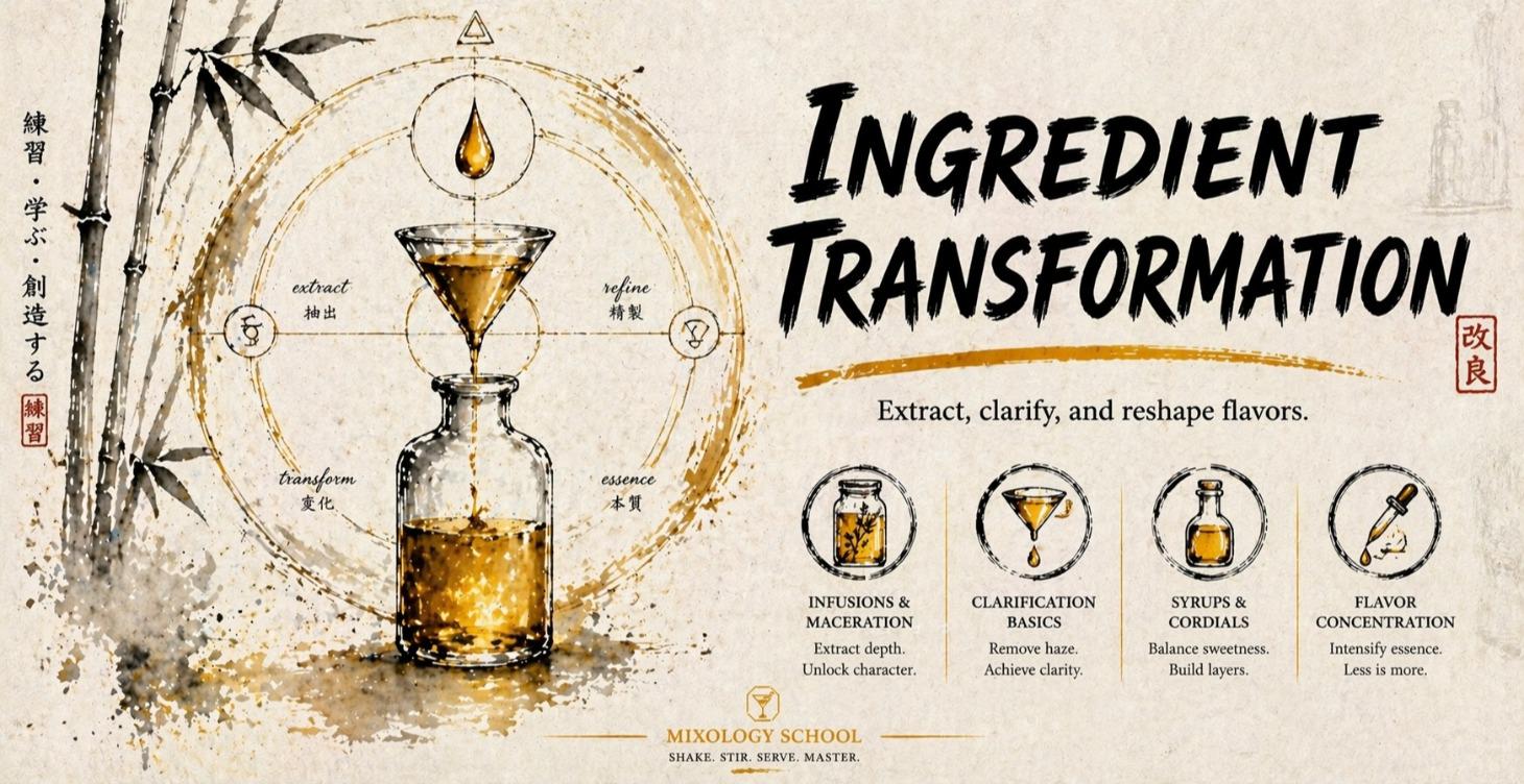 Extract, Clarify & Reshape Flavors