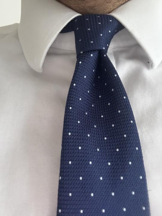 Is this tie knot acceptable?