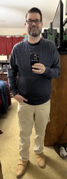 I’m driving the cart, not playing golf today ☹️