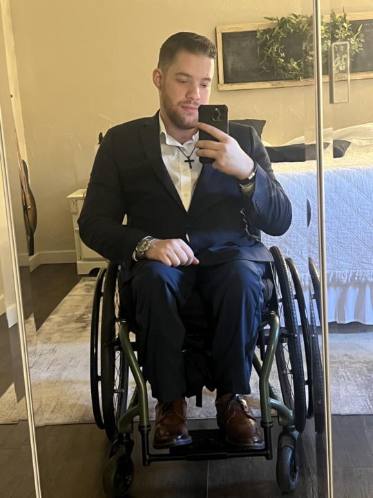 Y’all wanted to see a suit
