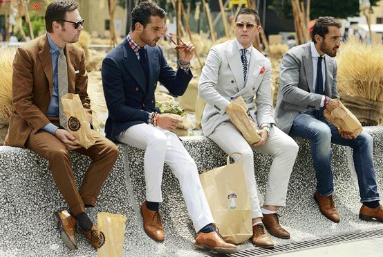 Dapper Group of Friends