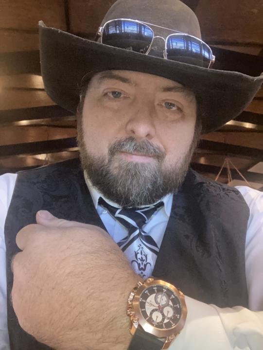 Lunch with Mrs and pup