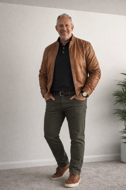 Confident and Casual 