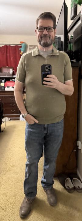 Man a bad head cold and cough can keep a good man down 