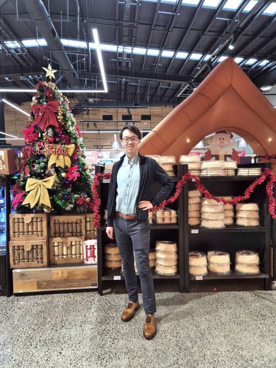 With the Christmas Tree