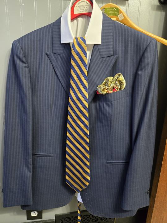 Feedback on Wednesday suit choices