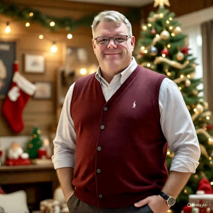 An AI Christmas Party Outfit 