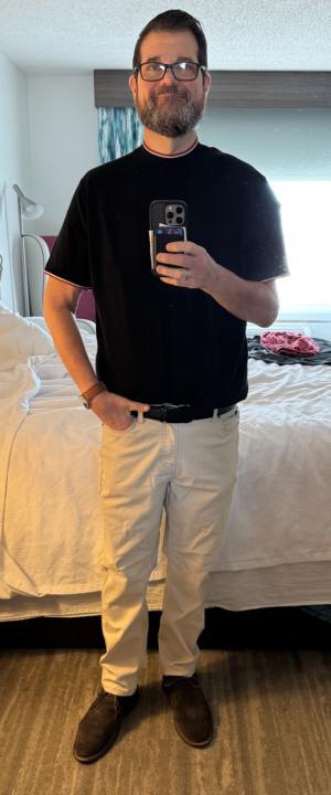 Tuesday and seeing customers 