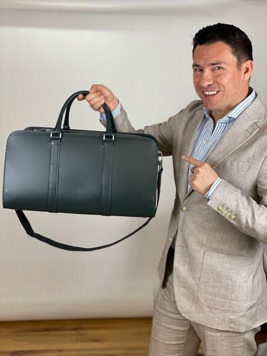 (Closed - Winner Selected!) Giveaway #7 - Carl Friedrik Palissy Weekend Bag- $845 Value