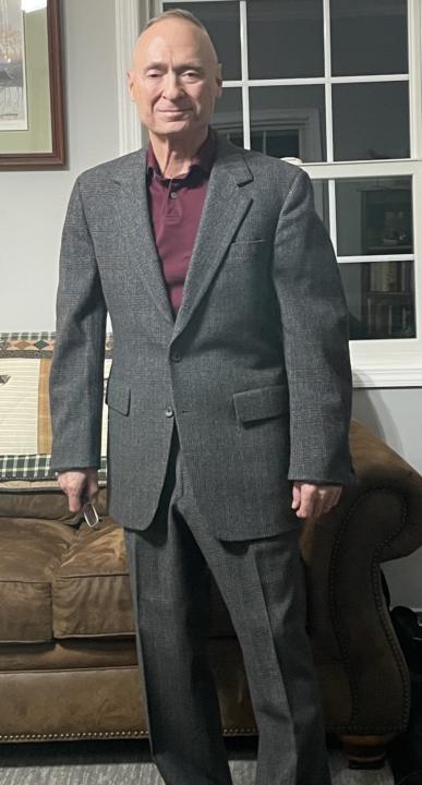 Heavy Wool Suit Thrift shop Find