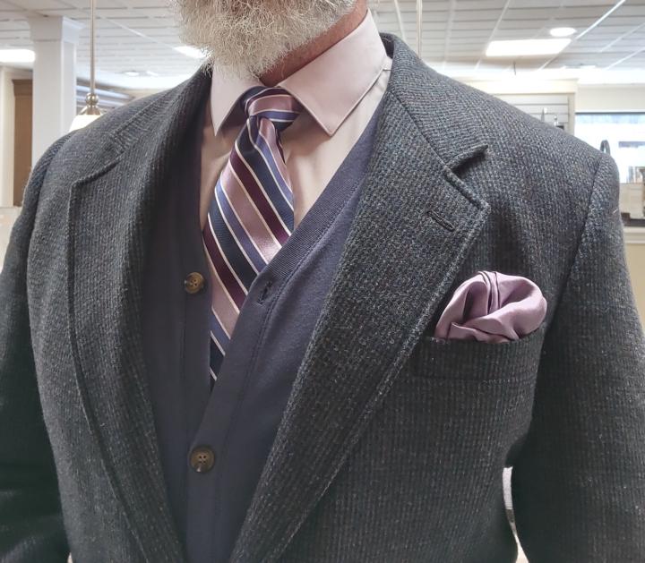 OOTD Lavender & Blue