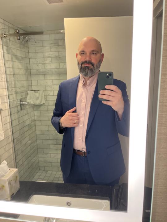 OOTD Speaking at an industry conference 