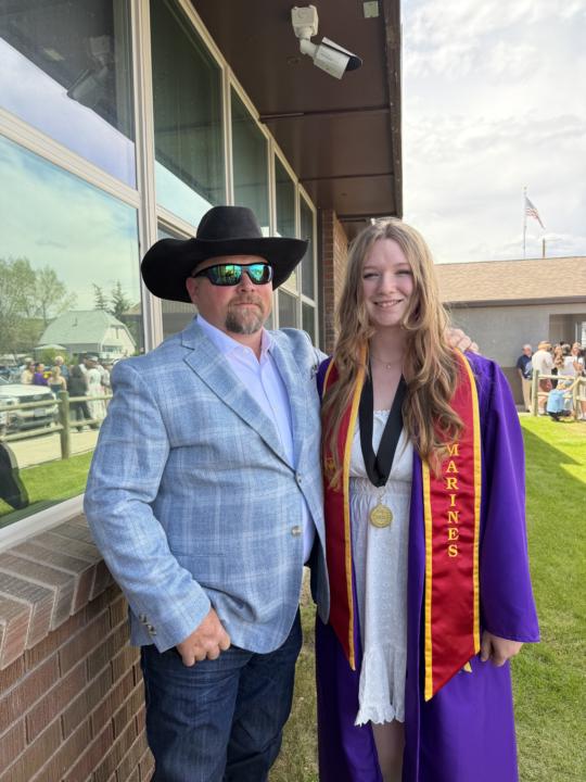 My daughter graduated high school today