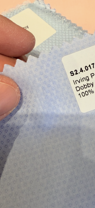 Custom shirt material 