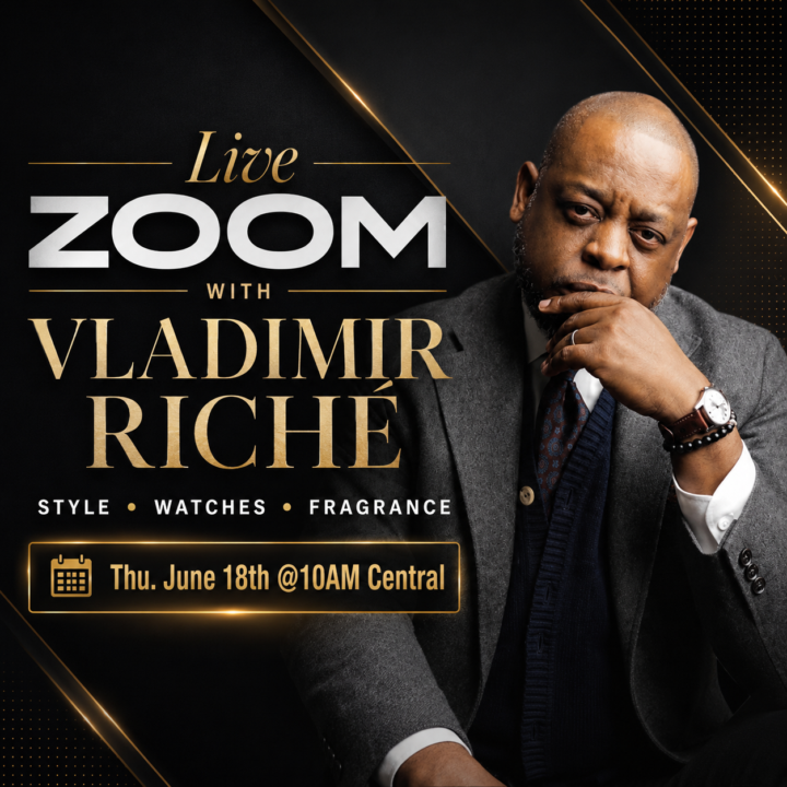Talking Style w/ Vladimir Riche - Thursday June 18th @10AM CT