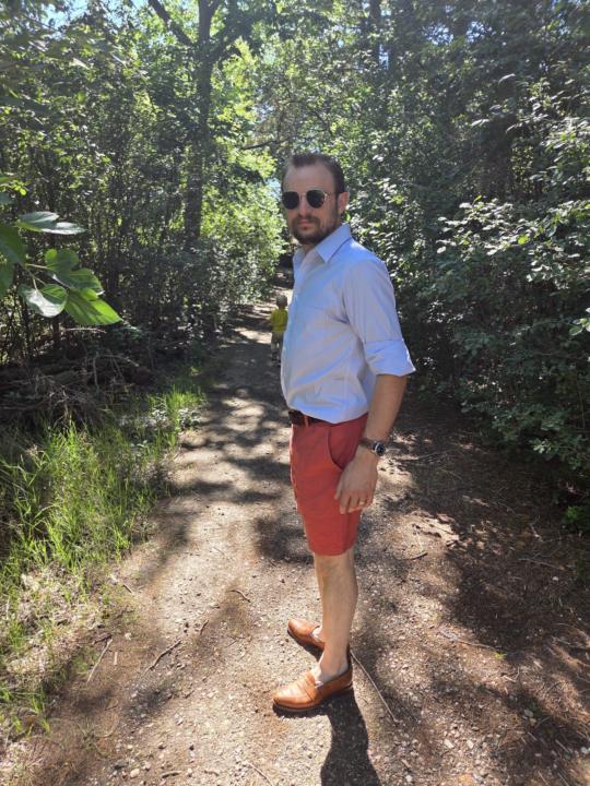 Sunday afternoon walk in 97° heat